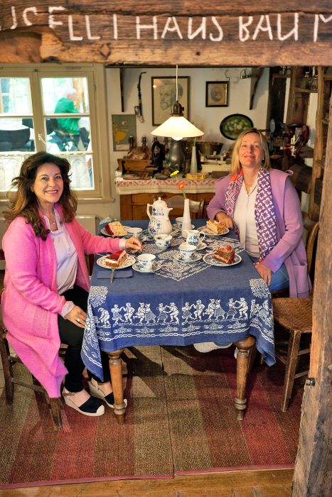 Winter-Kaffeetafel der Landsknechte und Marketenderinnen