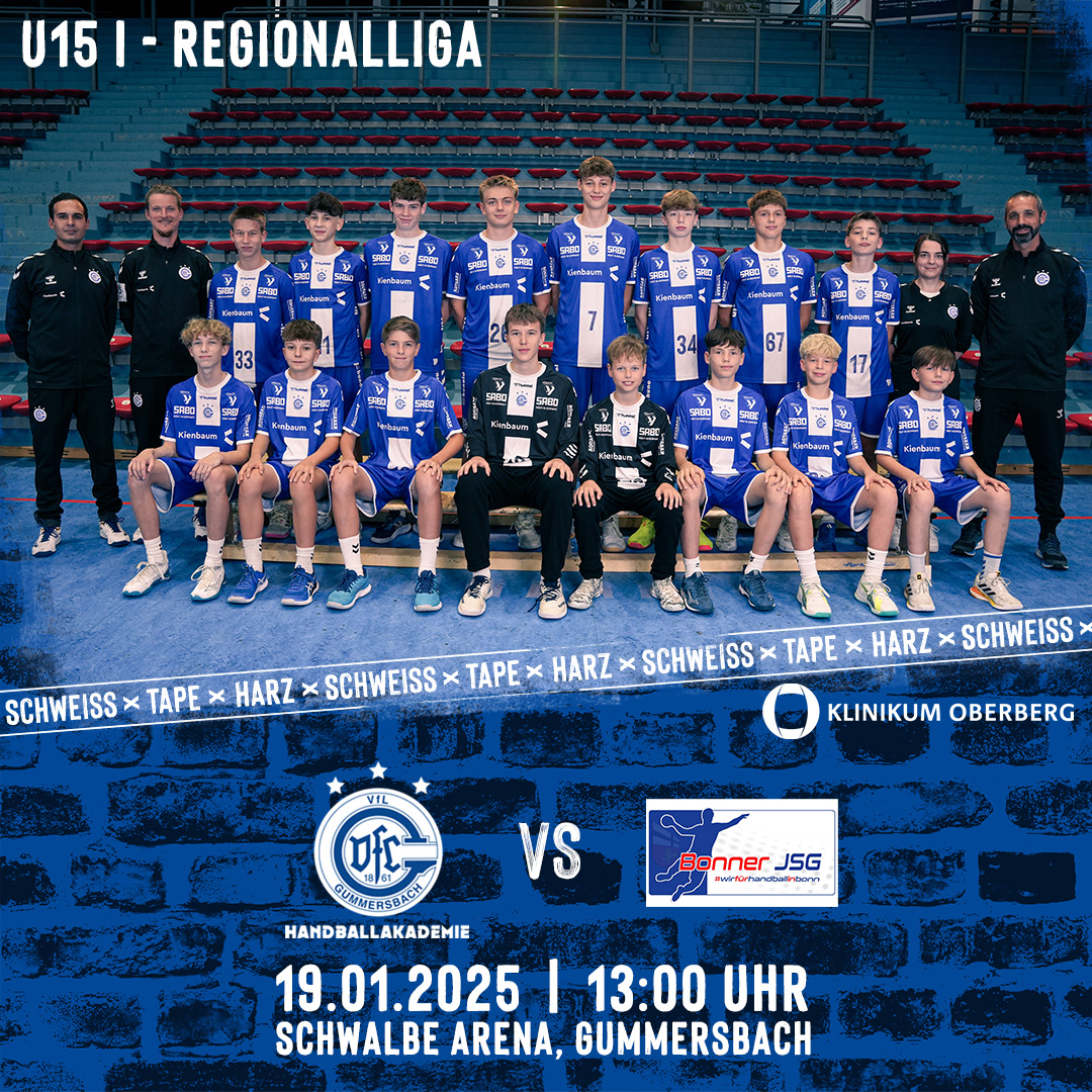 VfL Gummersbach (U15 I – Regionalliga) vs. Bonner JSG