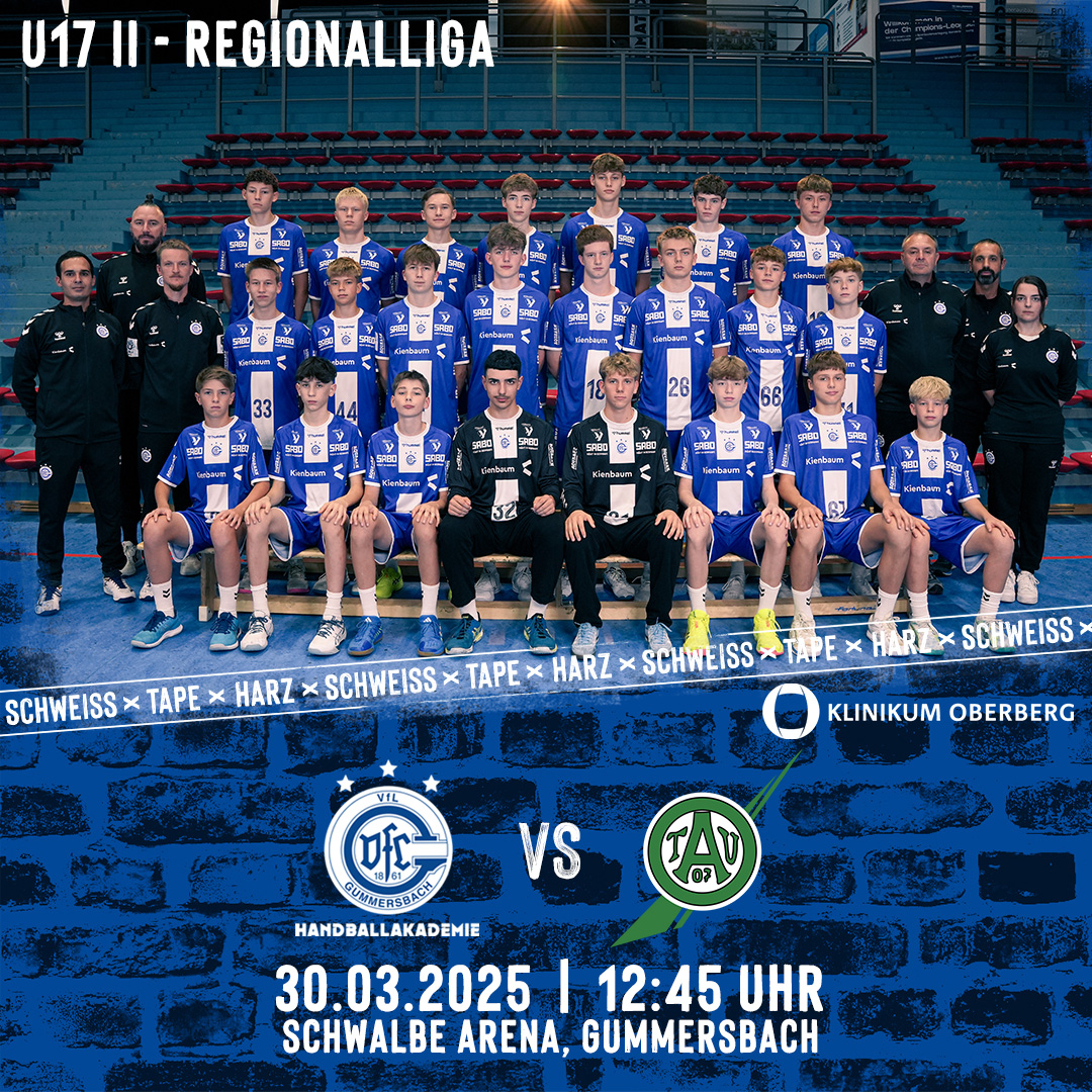 VfL Gummersbach (U17 II – Regionalliga) vs. TV Aldekerk