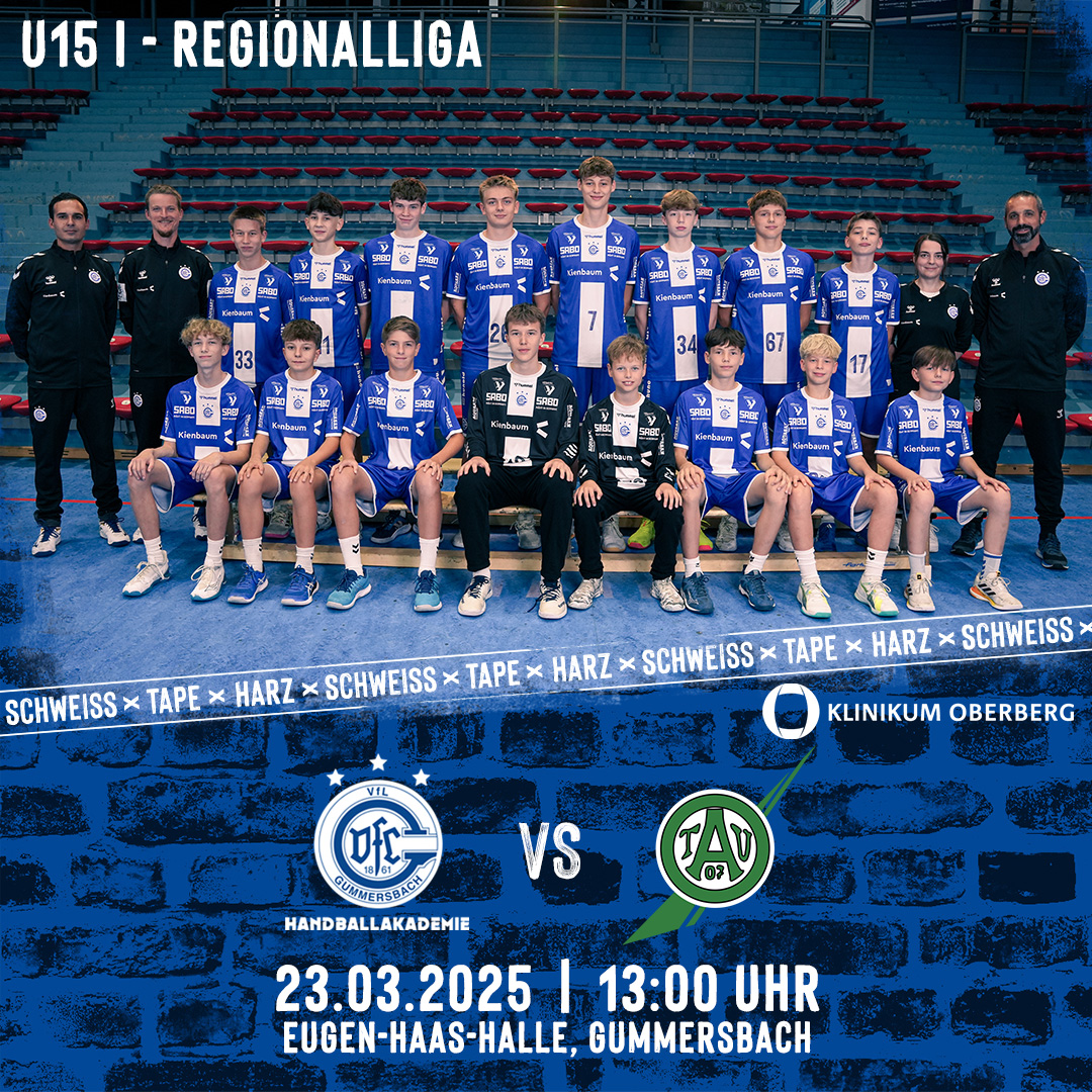 VfL Gummersbach (U15 I – Regionalliga) vs. TV Aldekerk