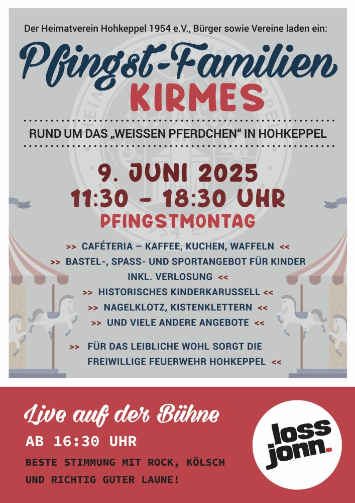 Hohkeppeler Familien-Pfingstkirmes