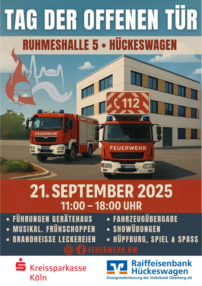 Tag der offenen Tür bei der Feuerwehr Hückeswagen