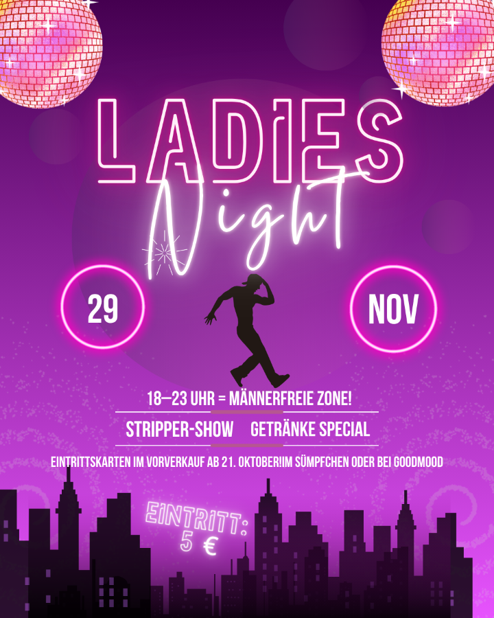 LADIES NIGHT im Sümpfchen