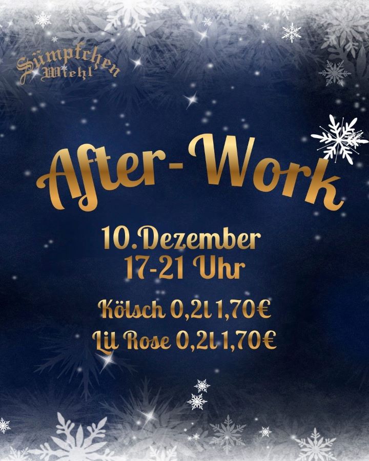 After-Work im Sümpfchen