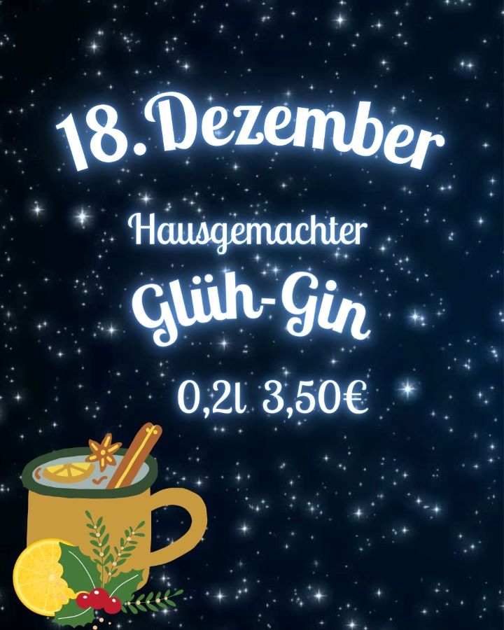 Sümpfchen's hausgemachten glüh Gin