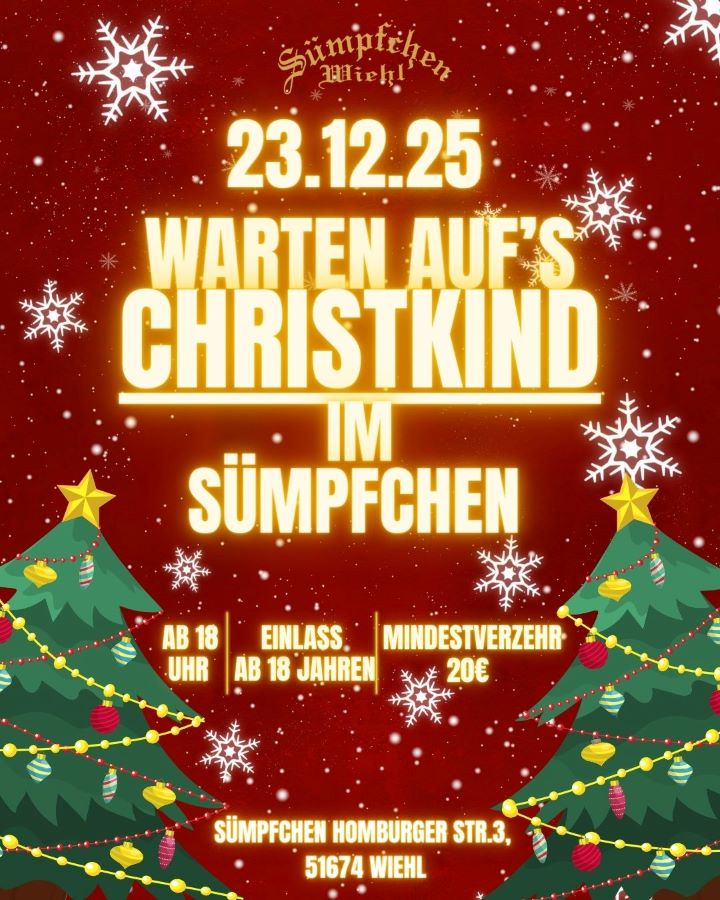 Warten auf's Christkind im Sümpfchen