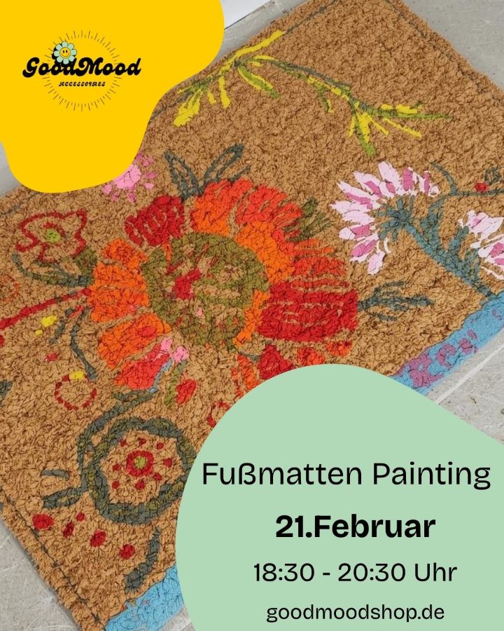 Workshop Fußmatten Painting