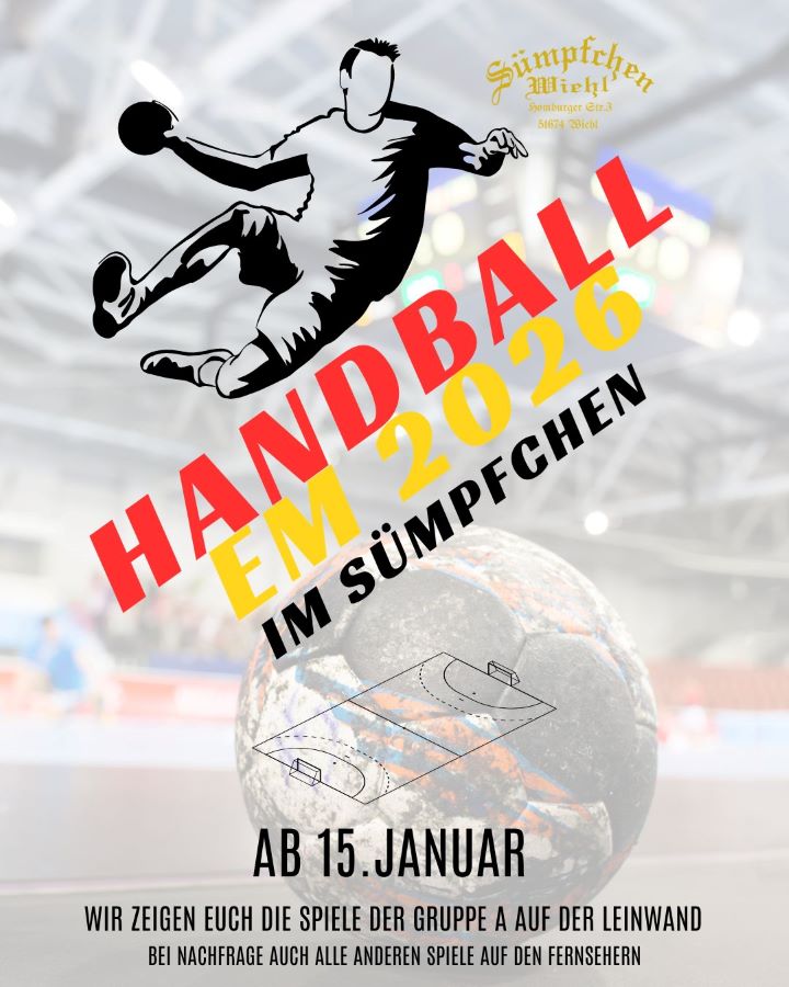 Handball-EM Public Viewing im Sümpfchen