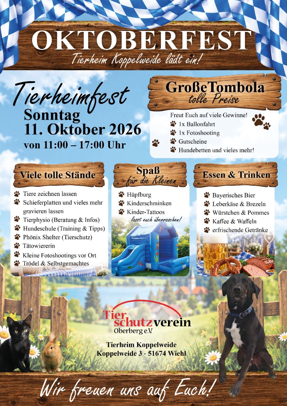 Oktoberfest im Tierheim Koppelweide