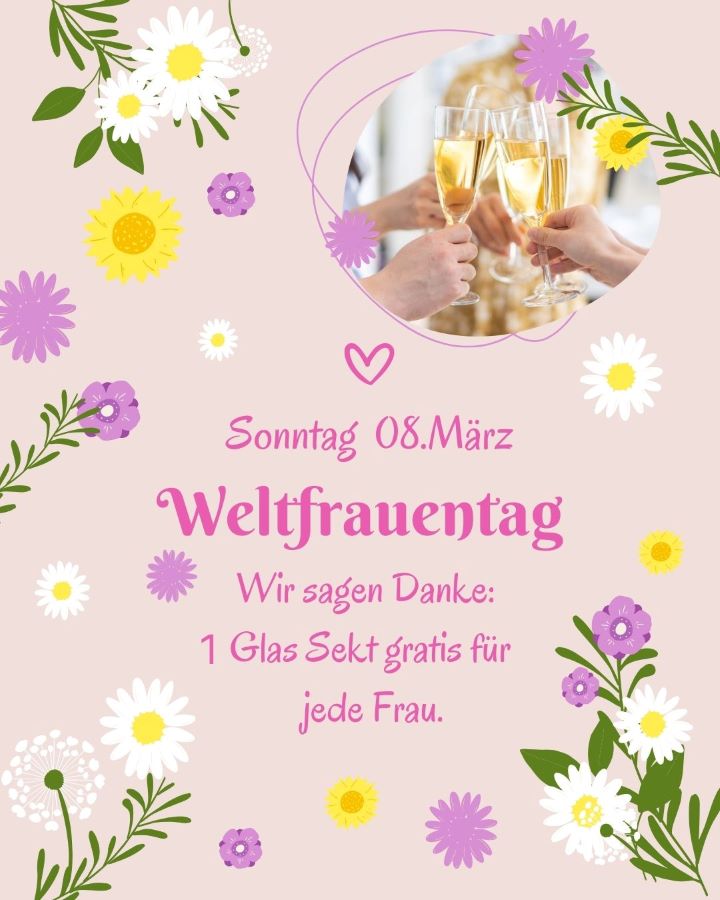 Weltfrauentag im Sümpfchen – 08. März Wir sagen Danke an euch!