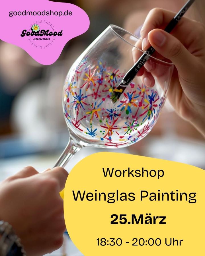 Workshop Weinglas-Painting