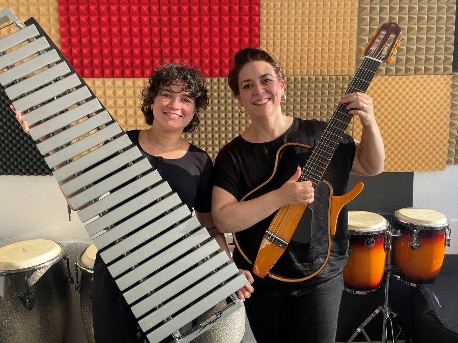Denise Krammer und Bruna Cabral im Kultur-Haus Zach