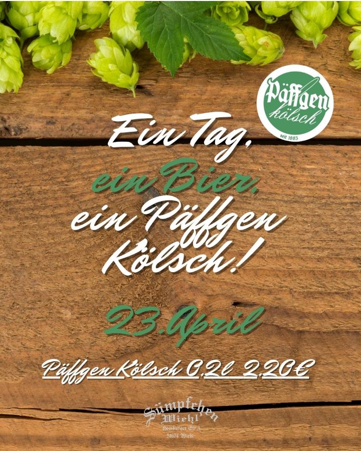 Tag des Bieres im Sümpfchen