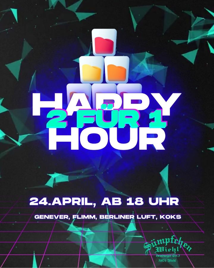 Happy Hour 2-für-1 im Sümpfchen