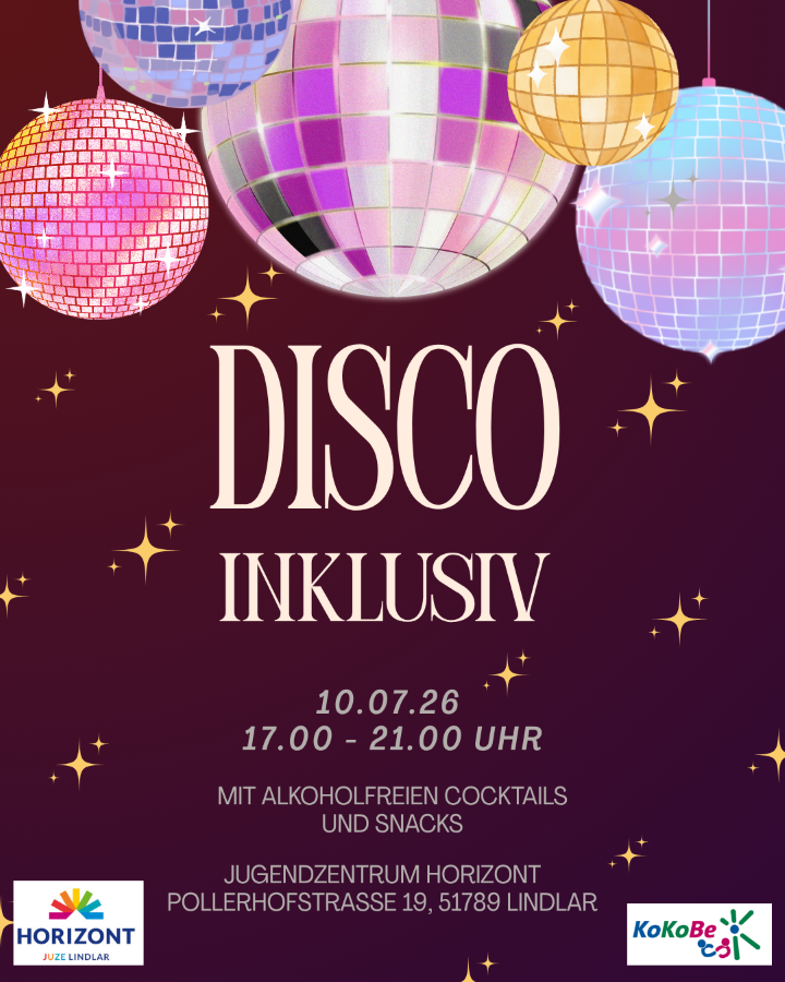 Jugenddisco inklusiv