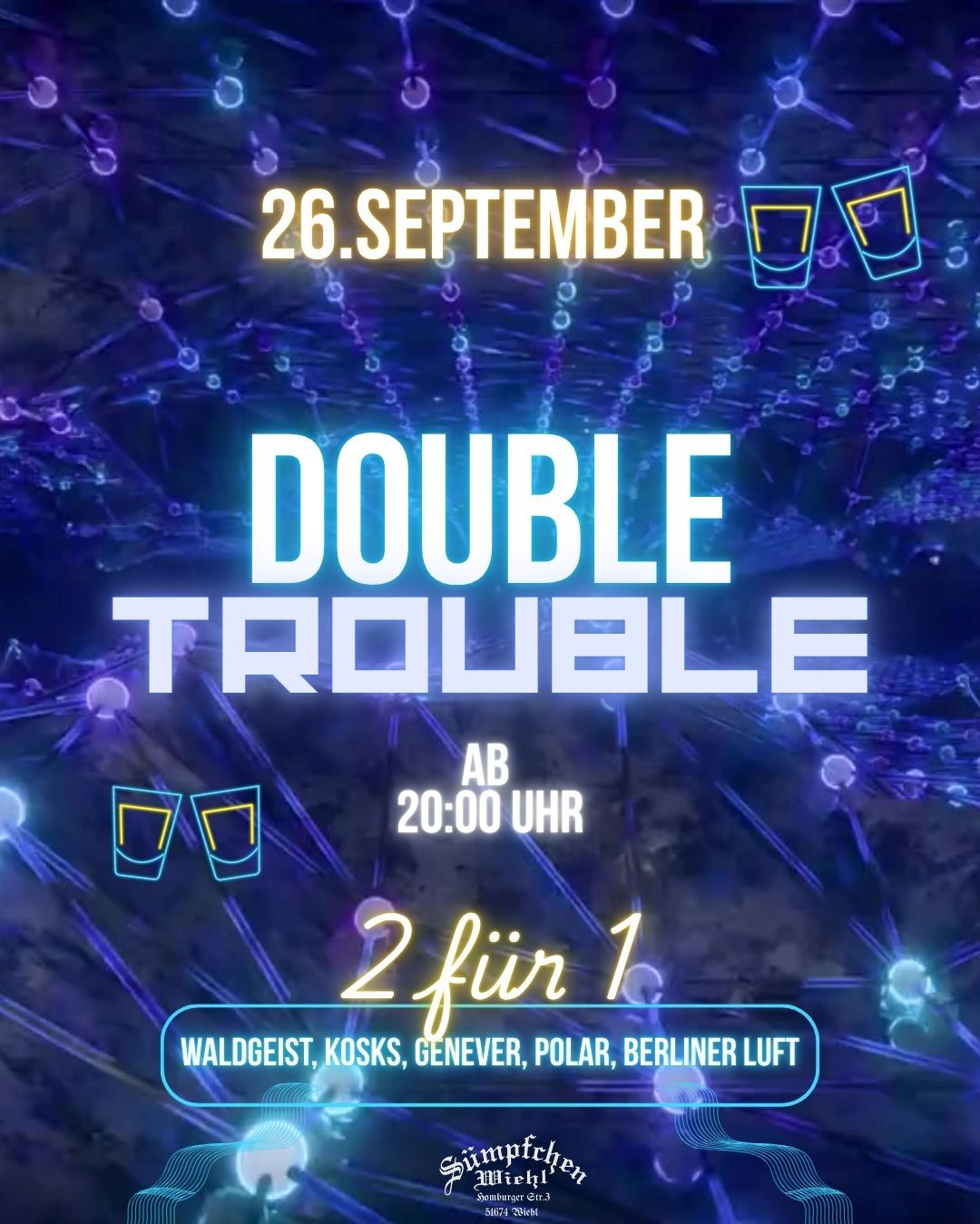 DOUBLE TROUBLE IM SÜMPFCHEN!