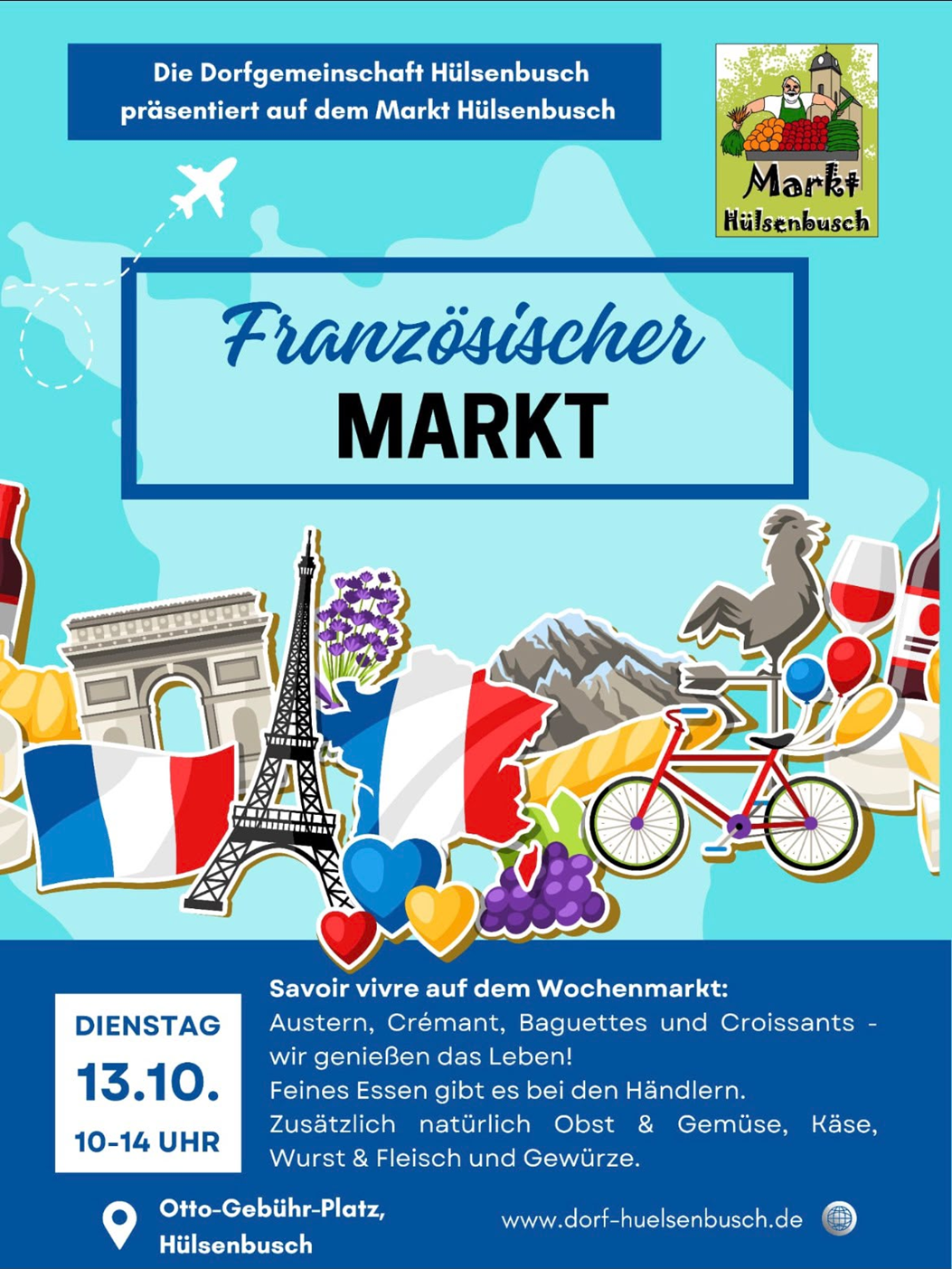 Französischer Markt Hülsenbusch
