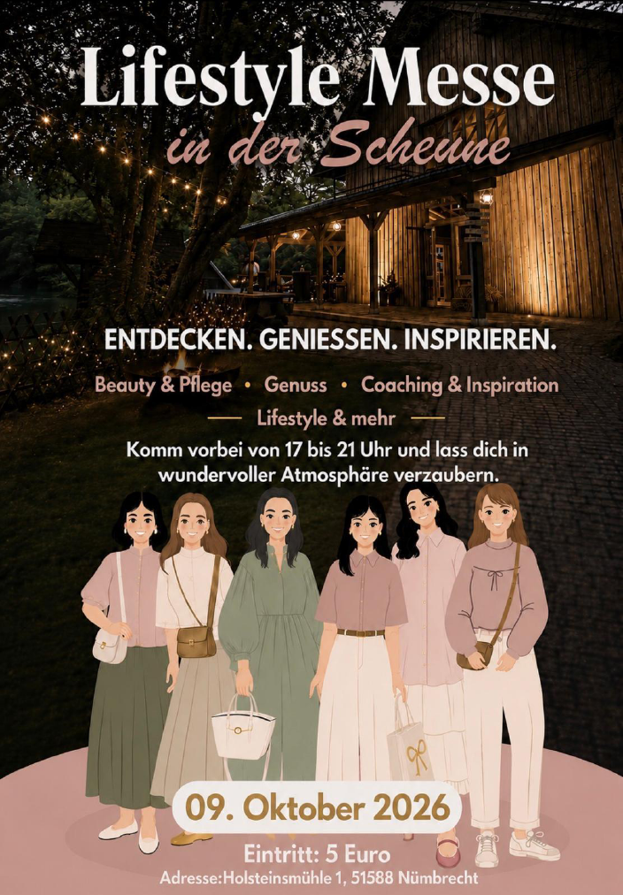 Lifestyle Messe in der Scheune